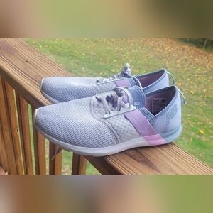New Balance Women's Athletic Shoes in Gray and Lavender